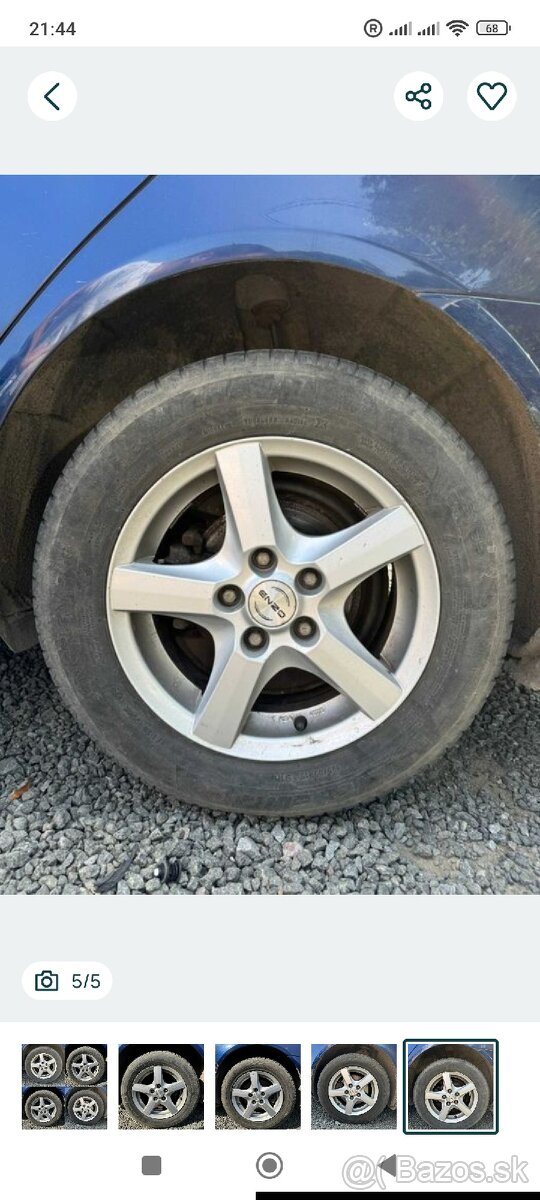 Volvo,Ford,Mazda r 15 ,5/108,leto. - 3