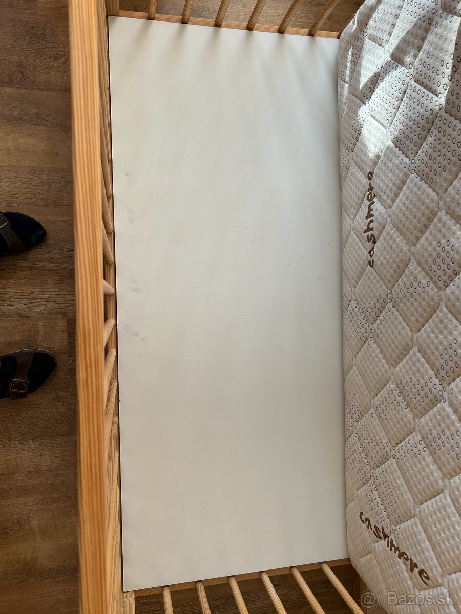 Detská posteľ s matracom z kašmíru - 3