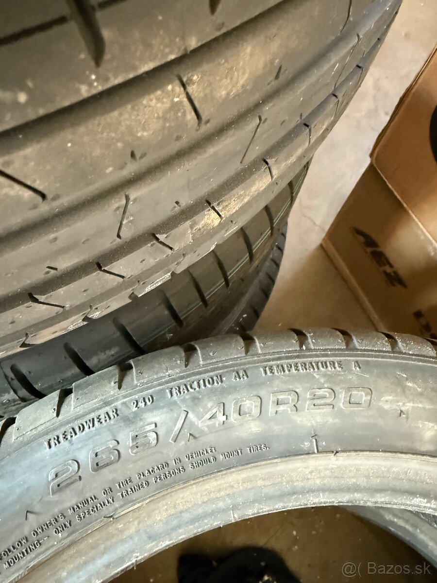 285/35 R20 a 265/40 R20 letne - 3