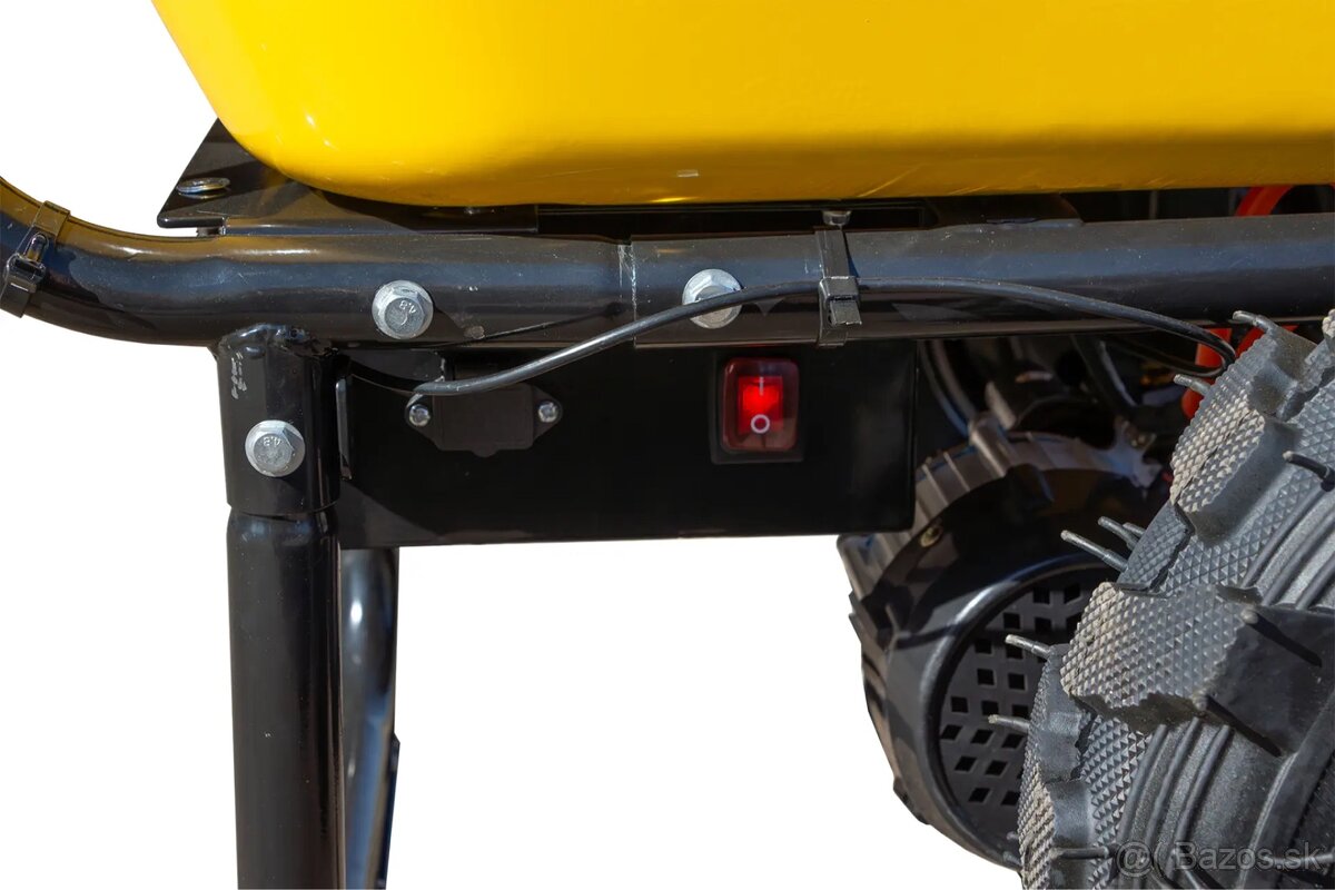 Elektricky baterkový motorový fúrik Proteco - 100l - 3