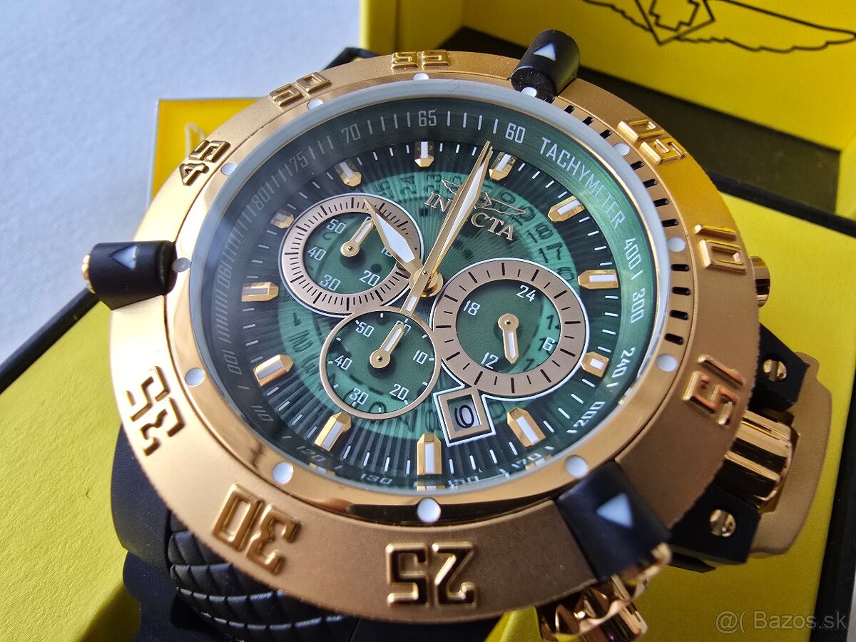 Invicta Subaqua black gold 200m - 3