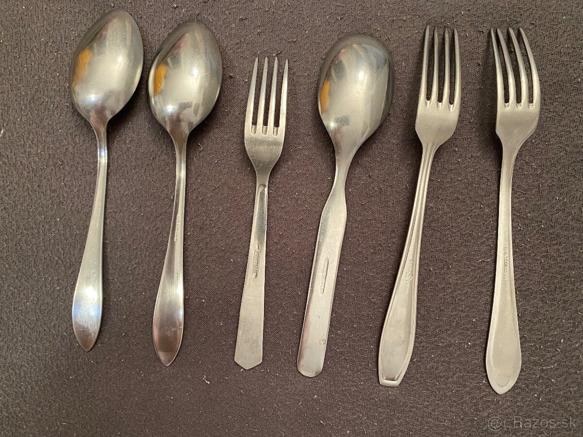 Príbor Nerž a rôzny mix - kusovky - 3