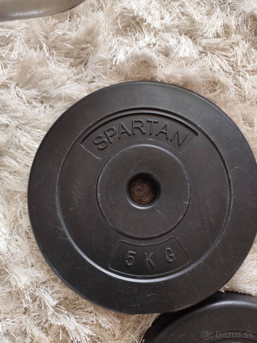 Na predaj nakladací činkovy set - 3