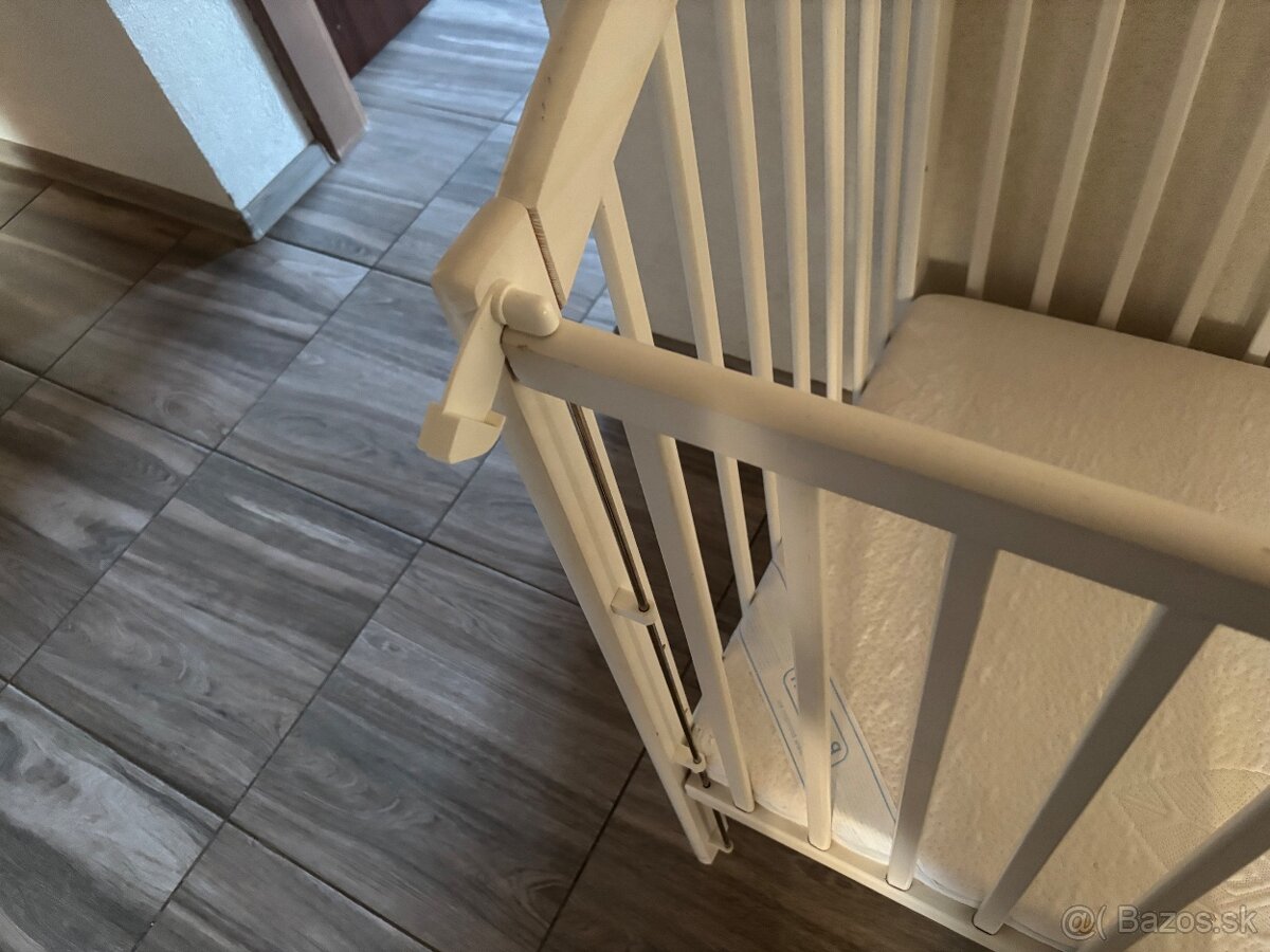 Detská postieľka s matracom 120x60 - 3