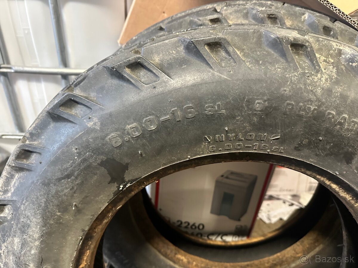 Nové predné gumy Zetor 25A/K - 3