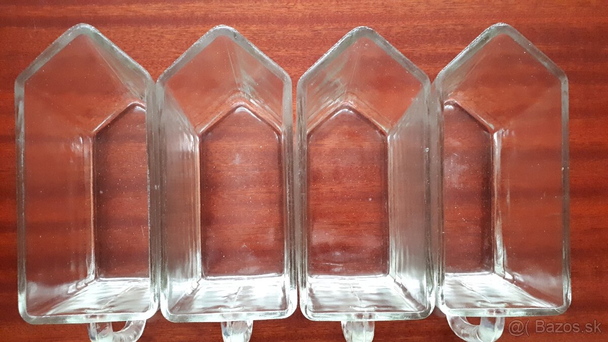 Sklenené šuflíkové dózy - 3