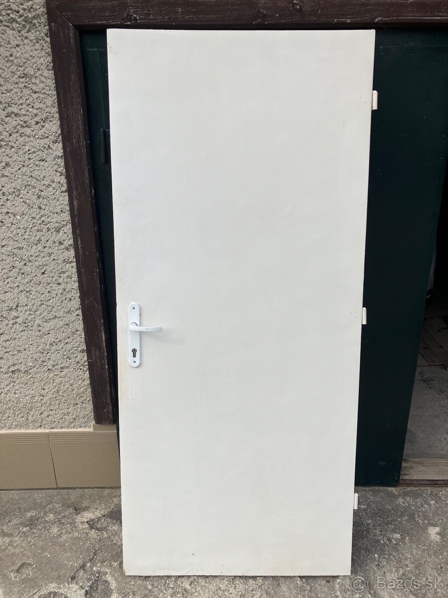 Predám staršie dvere s kovanim - 3