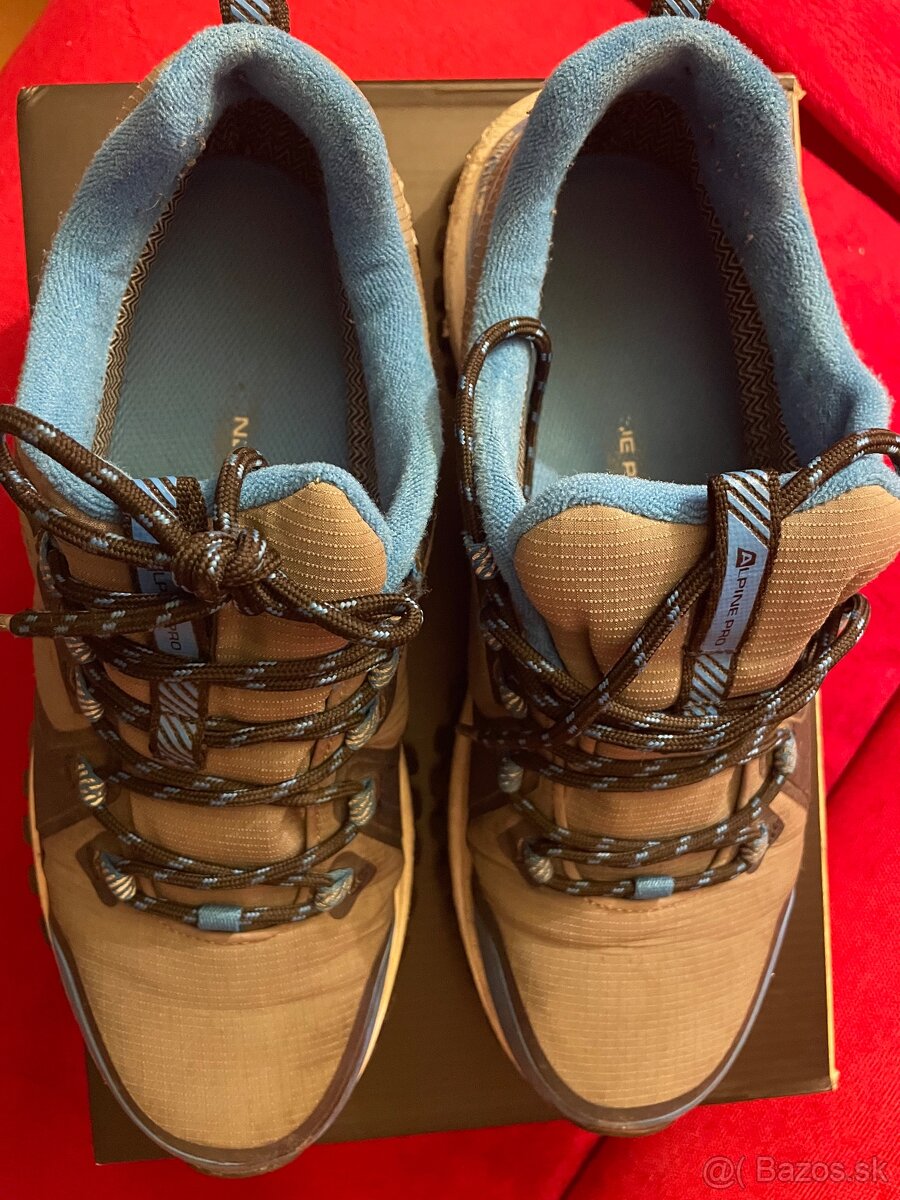 ALPINE PRO- turistické topánky - 3