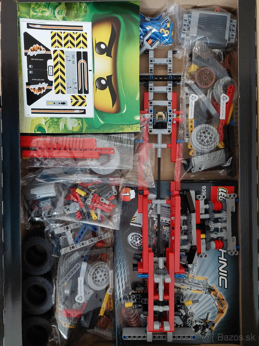 Lego Technic transportér dreva 9397 - 3