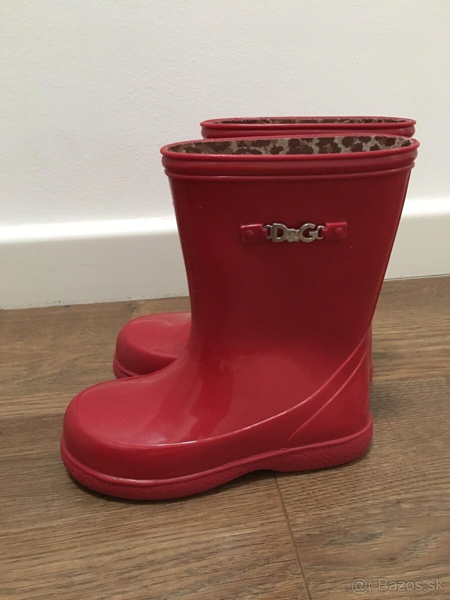 DOLCE & GABBANA - nádherné luxusné detské gumáky - 3