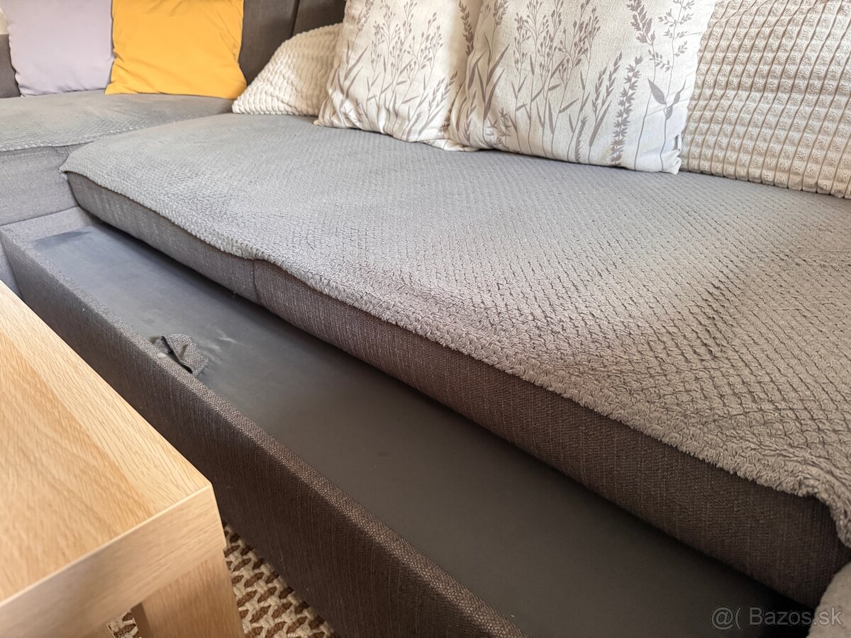 Predám sedačku v tvare U z premioveho materiálu - 3