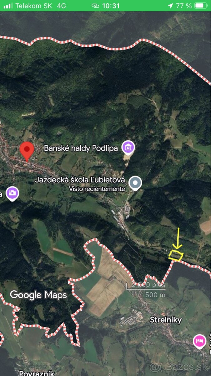 Pozemok v obci Ľubietová - 3