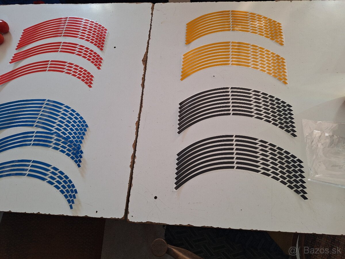 Reflexné delené polepy kolies. - 3