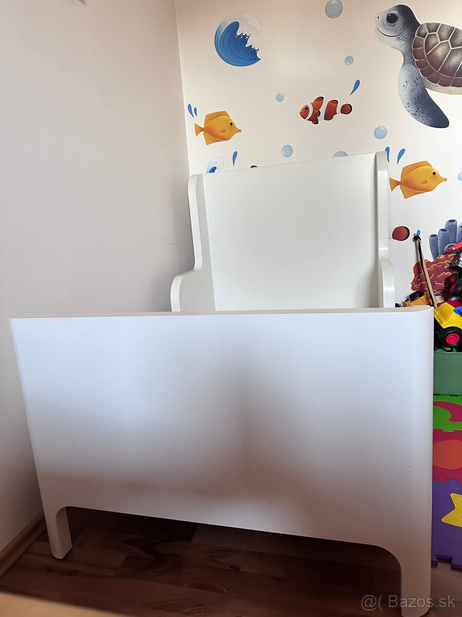 Rastúca detská posteľ IKEA BUSUNGE biela - 3