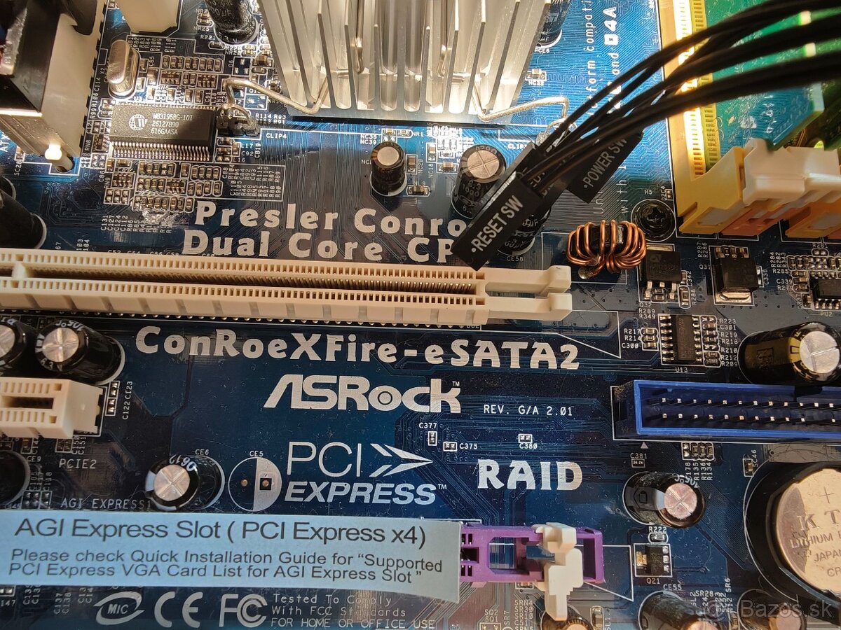 ASRock ConRoeXFire + Pentium D + 4 GB RAM - 3