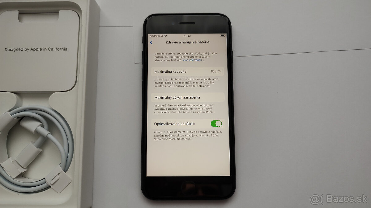 Apple iPhone SE 2022 64 GB, Midnight, ako nový - 3