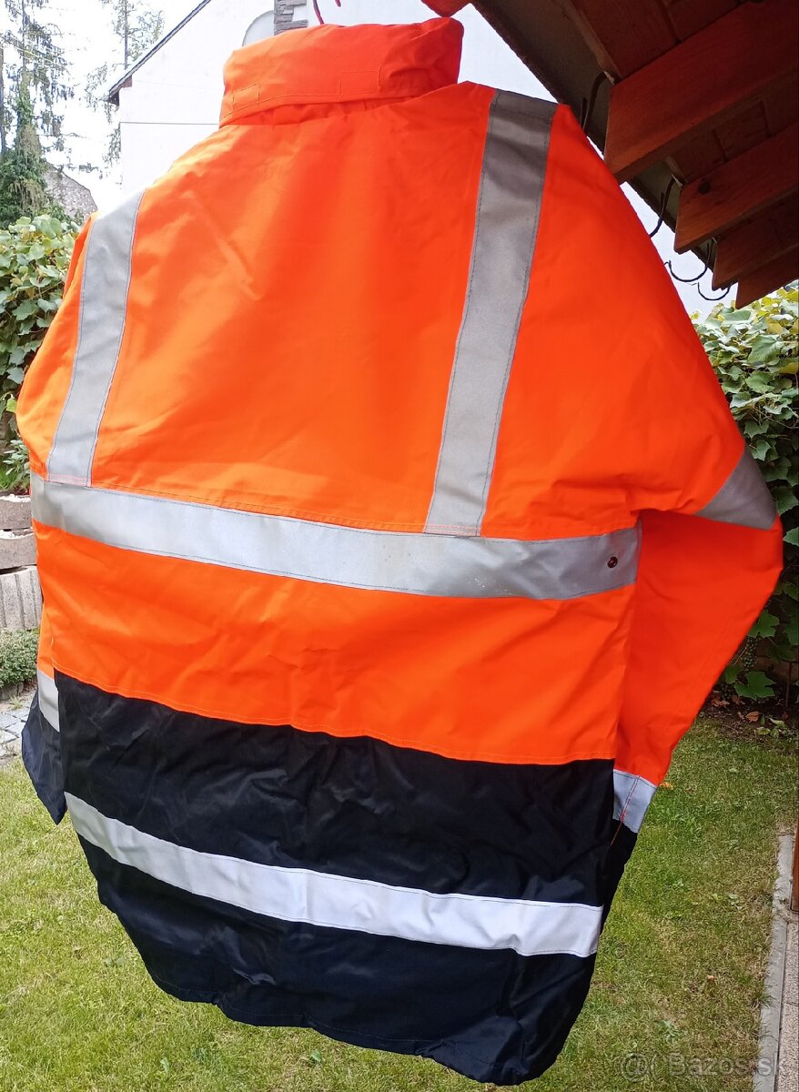 Reflexná bunda XXL ČERVA 5v1 - 3