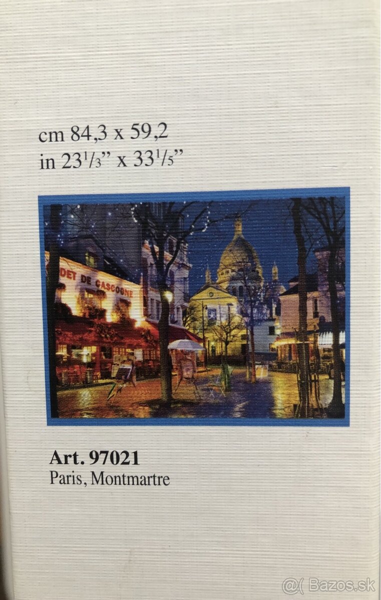 Puzzle 1500 - Paríž Montmartre - 3