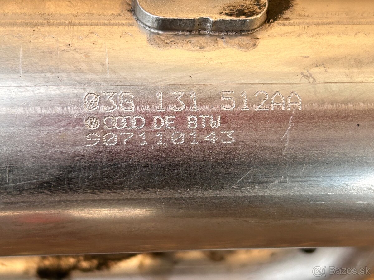 EGR chladič 2.0TDi PD 03G131512AA - 3