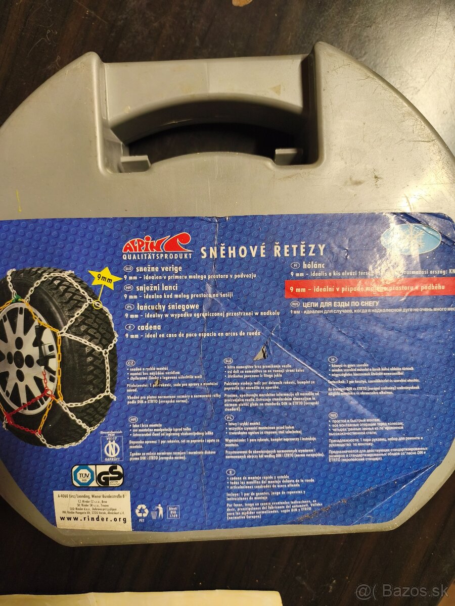 Predám nové snehové reťaze. - 3