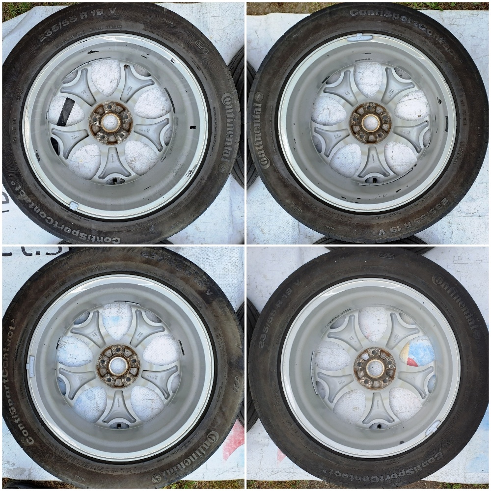 5x114.3 Originál Mazda Top Stav Pneu 235 55 R19 Dizajn Y - 3