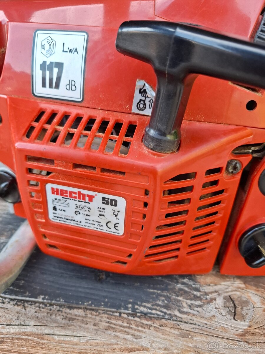 Benzínová pila Hecht - 3