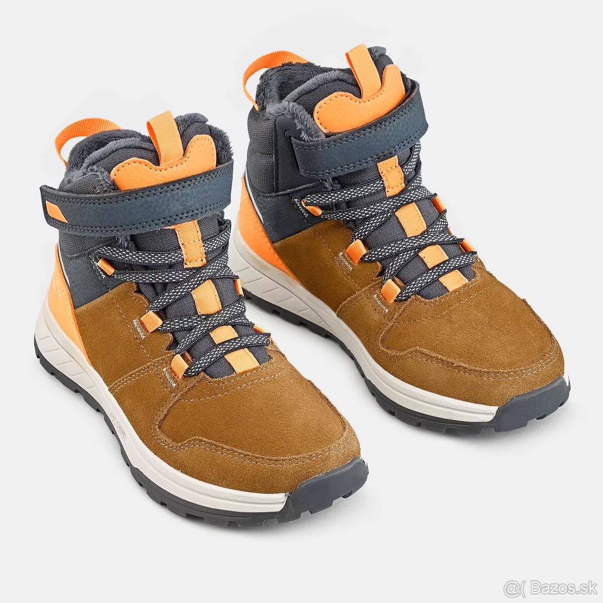 QUECHUA Detská zimná nepremokavá obuv SH500, c.25 - 3