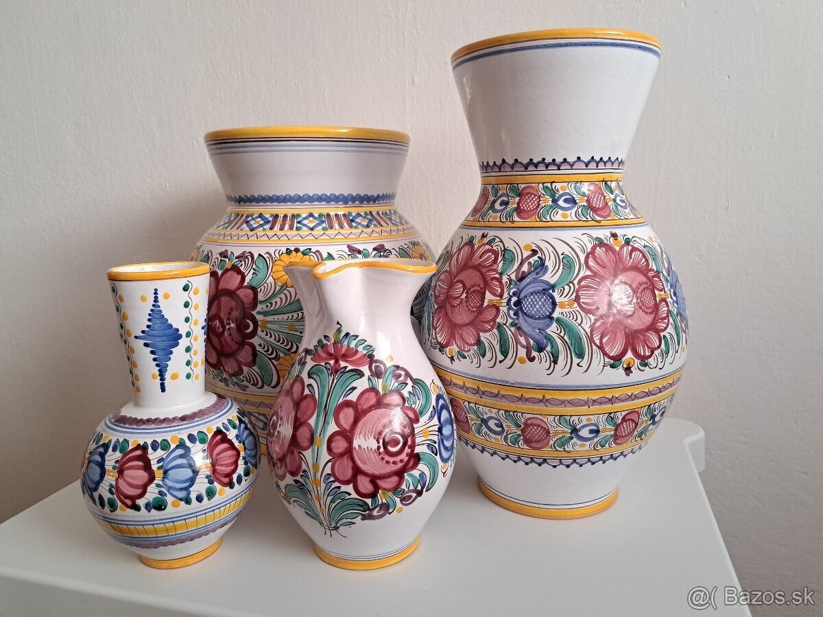 Predám vázy modranská majolika - 3
