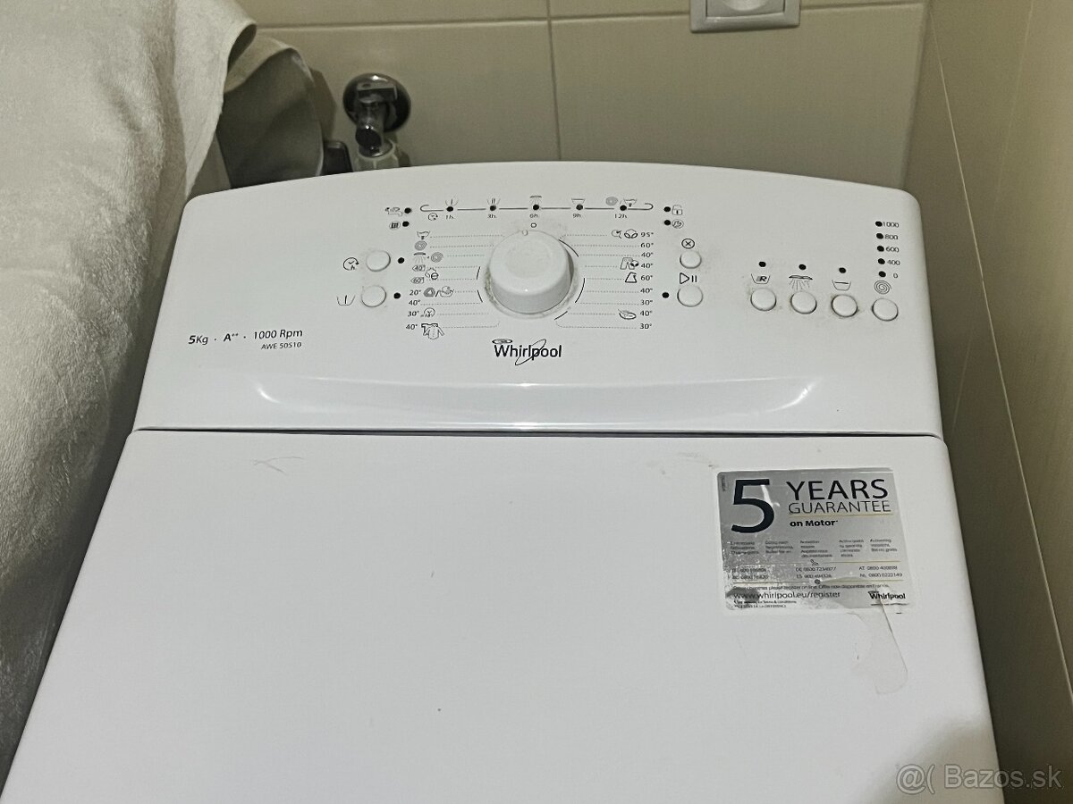 Predám práčku Whirlpool. - 3
