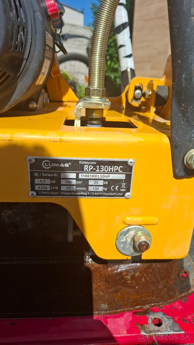 Vibračnú doska Lumag RP 130HPC - 3