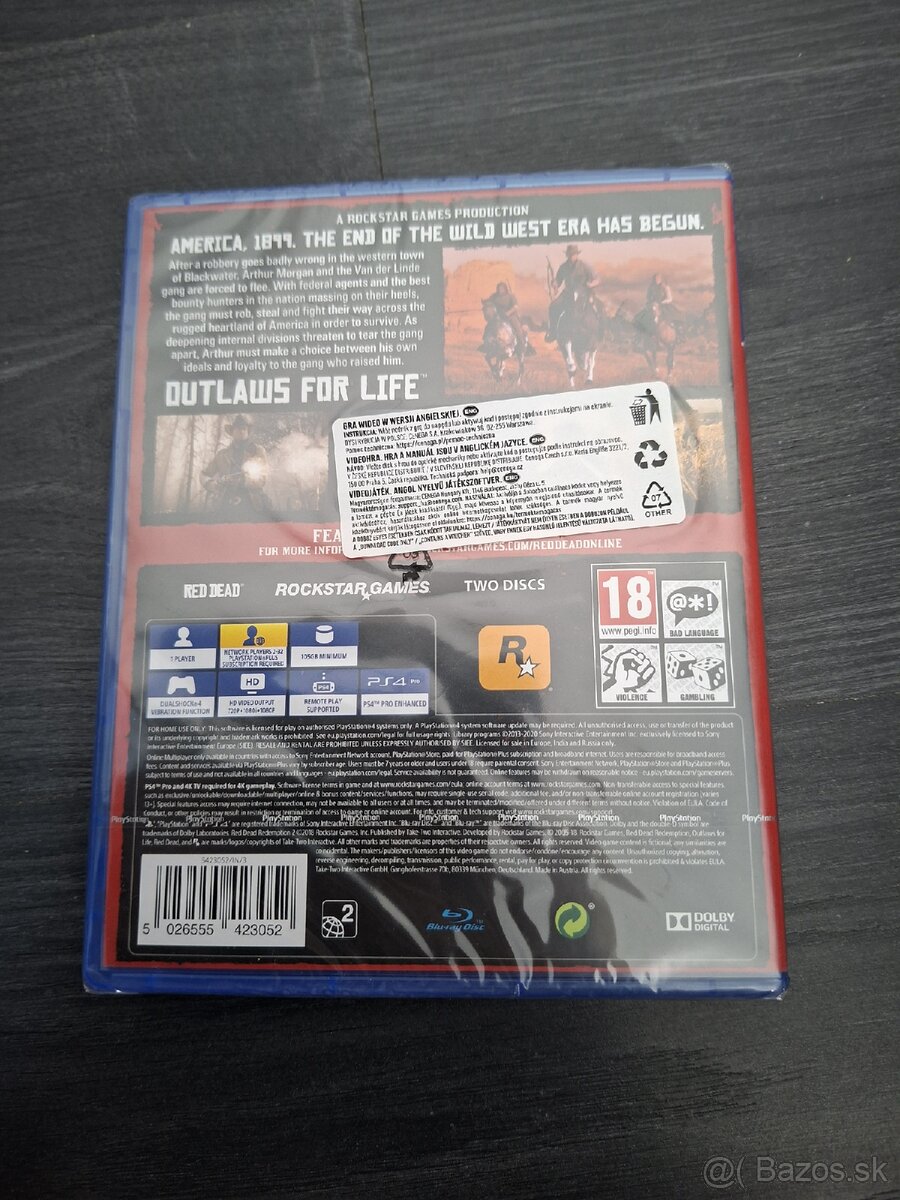 Red Dead Redemption 2 PS4 - (NOVÉ, NEROZBALENÉ) - 3