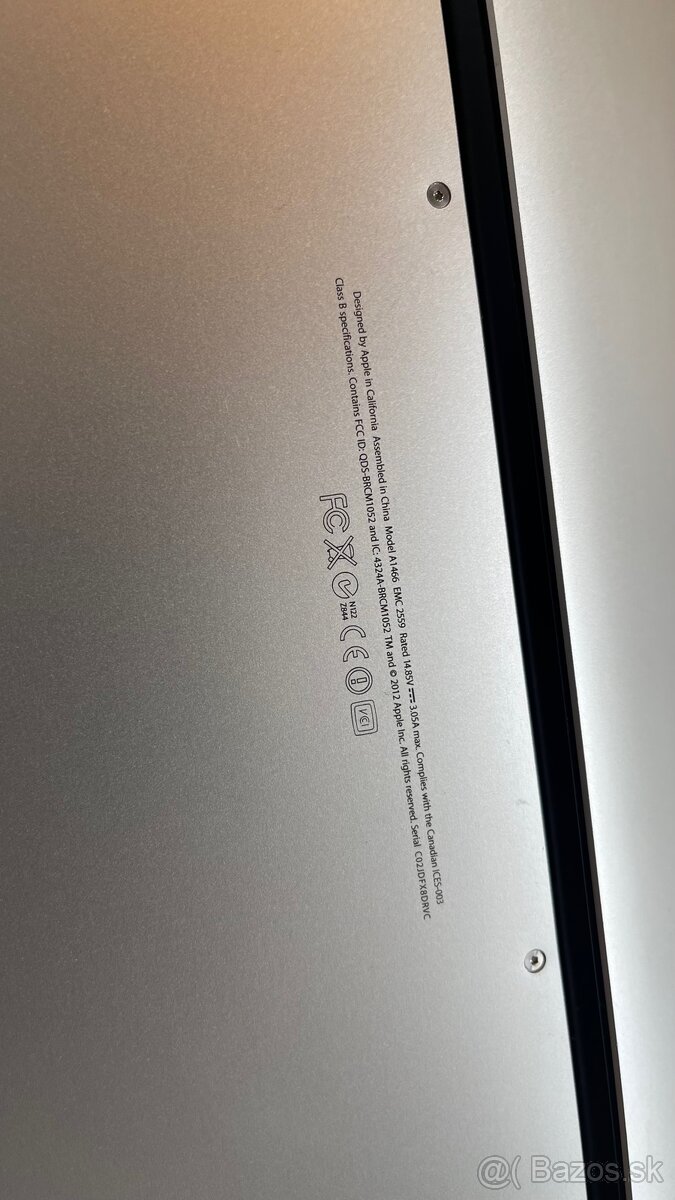 Macbook air a1466 mid 2012 - 3