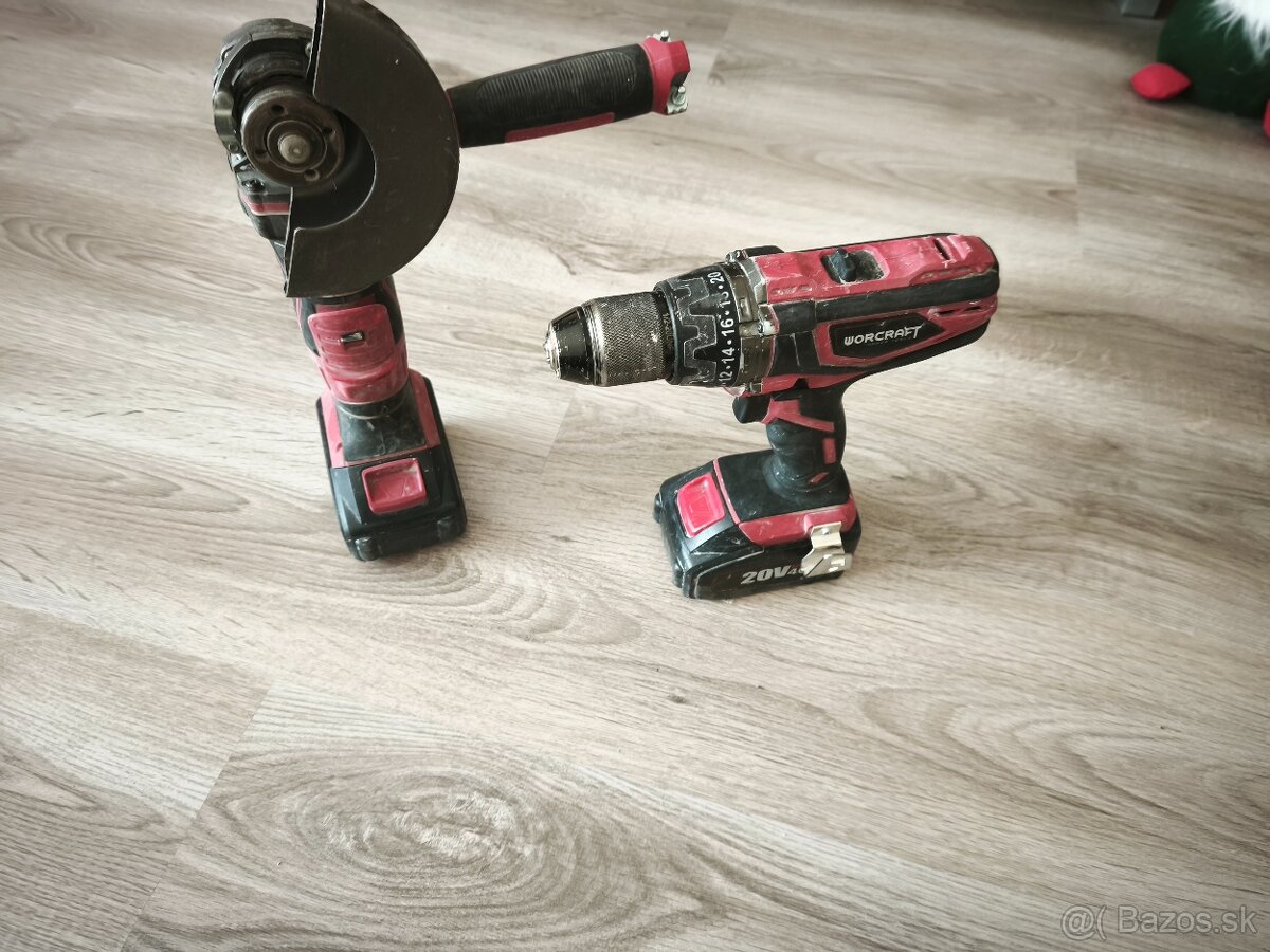 Workcraf akú set - 3