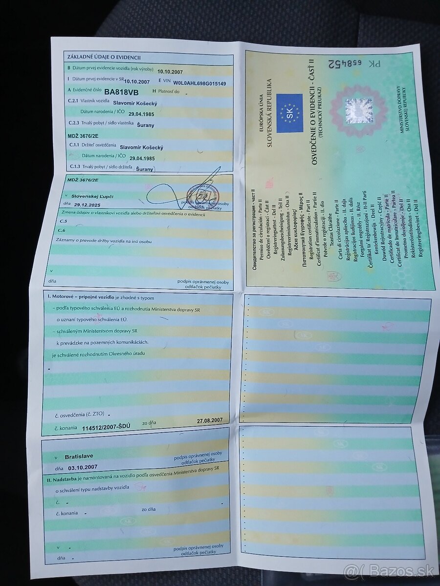 Predám Opel Astra 1.6 benzín - 3