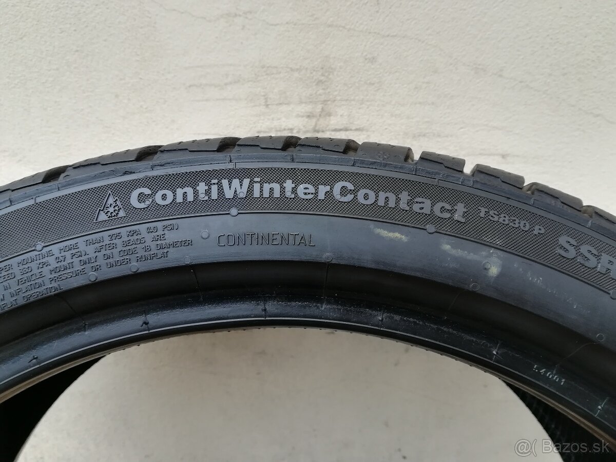 Zimné pneumatiky 225/40 R18 Continental Run Flat, 2ks - 3
