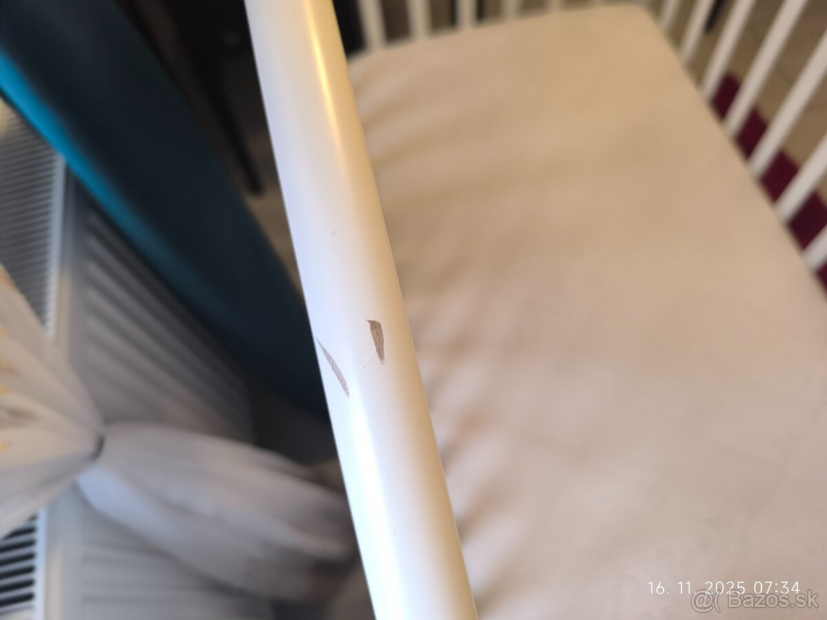 Detská postieľka, masív. ZNÍŽENÁ CENA - 3