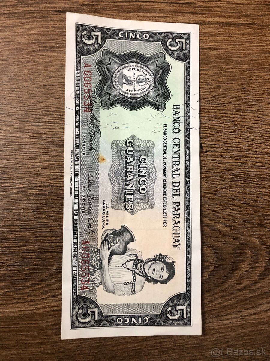 Bankovky RÔZNE (SVET) 5 - 3