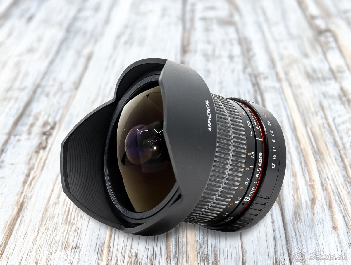 📸 Predám objektív Samyang 8mm Fish-Eye CS II f/3.5 – Canon - 3