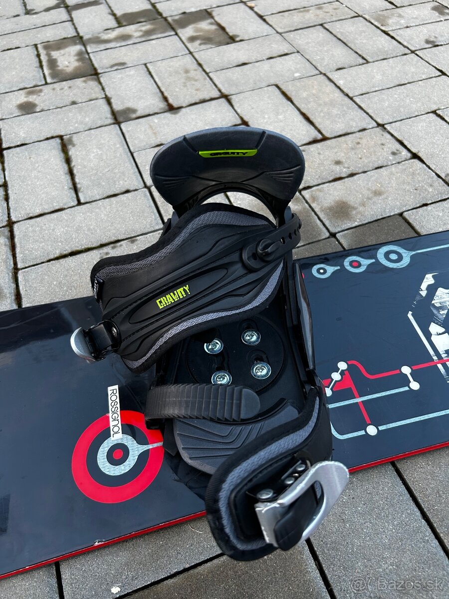 Predám snowboard Rosignol + viazanie - 3