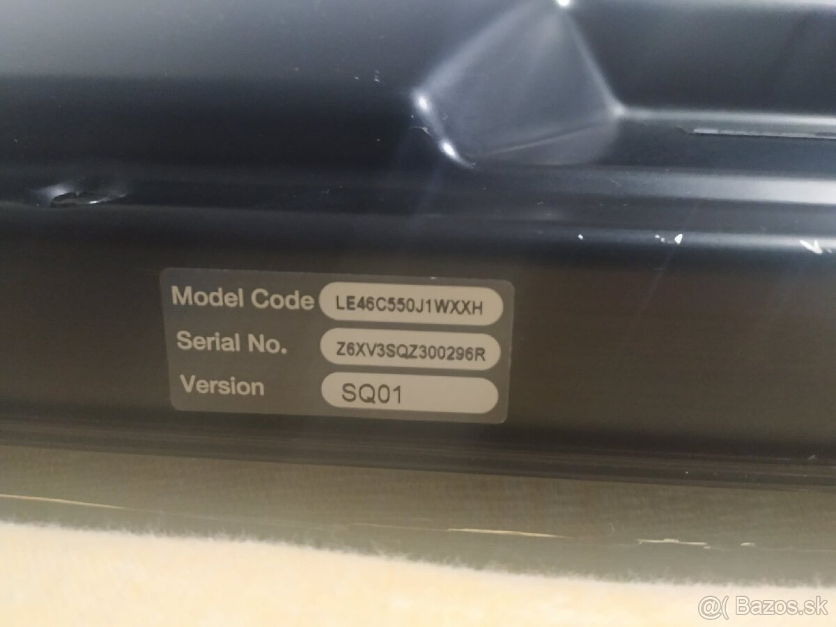 Predám 46" LCD TV Samsung – plne funkčný - 3