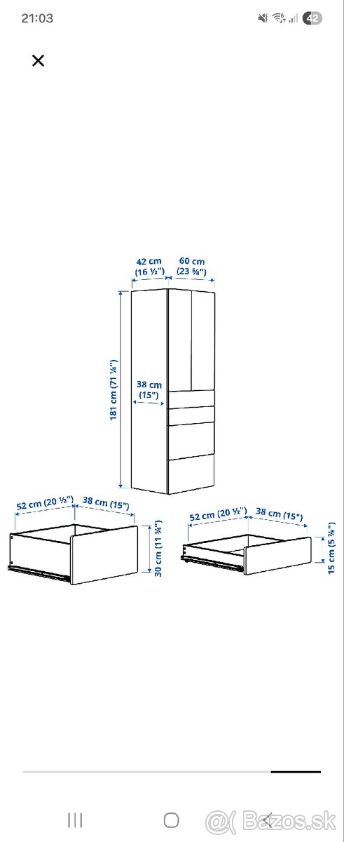 Skriňa Ikea Smastad platsa - 3