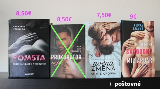 Knihy + série kníh - 3