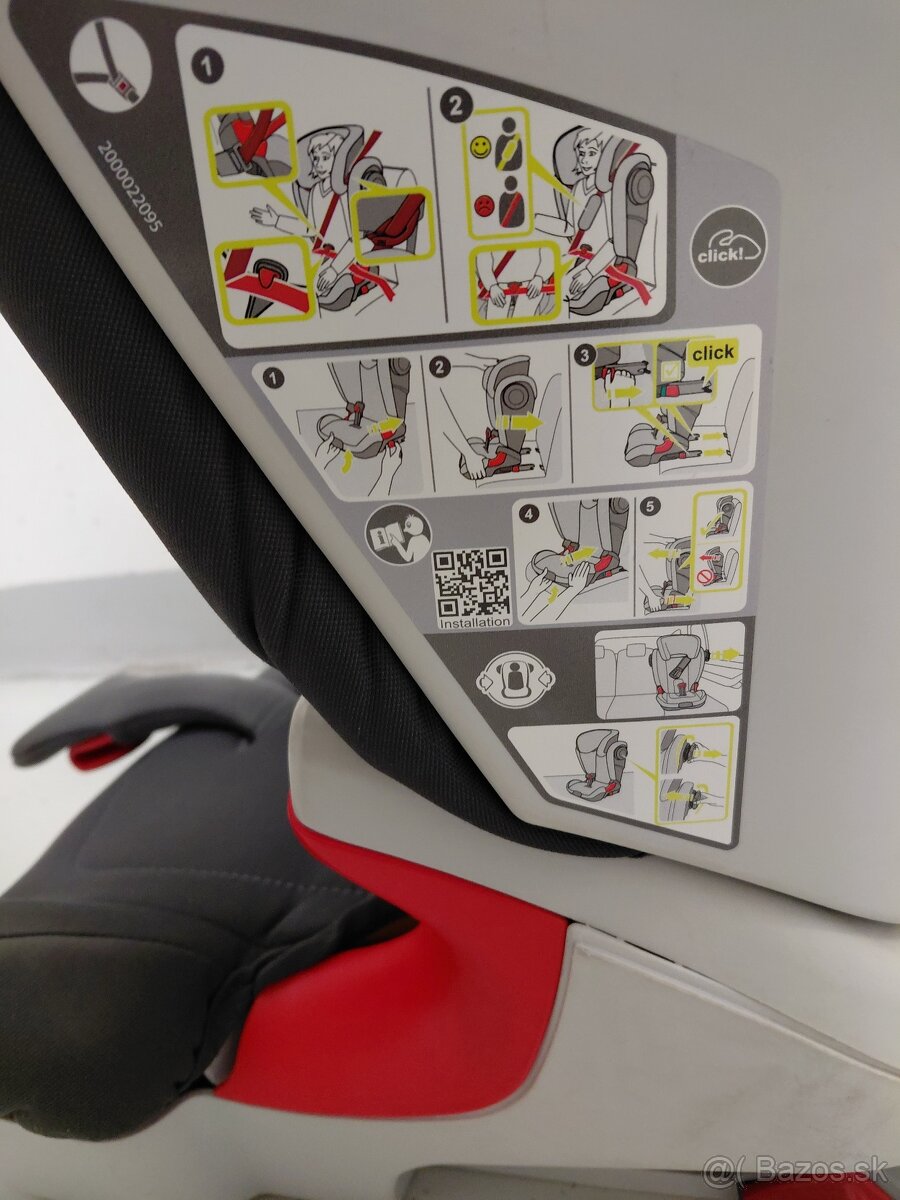 Detska autosedacka Britax Römer Kidfix II XP 15 do 36 kg - 3