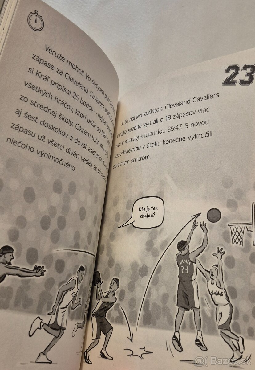 Kniha Lebron James - 3