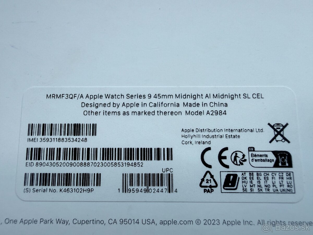 Predám Apple Watch Series 9 Cellular - 3