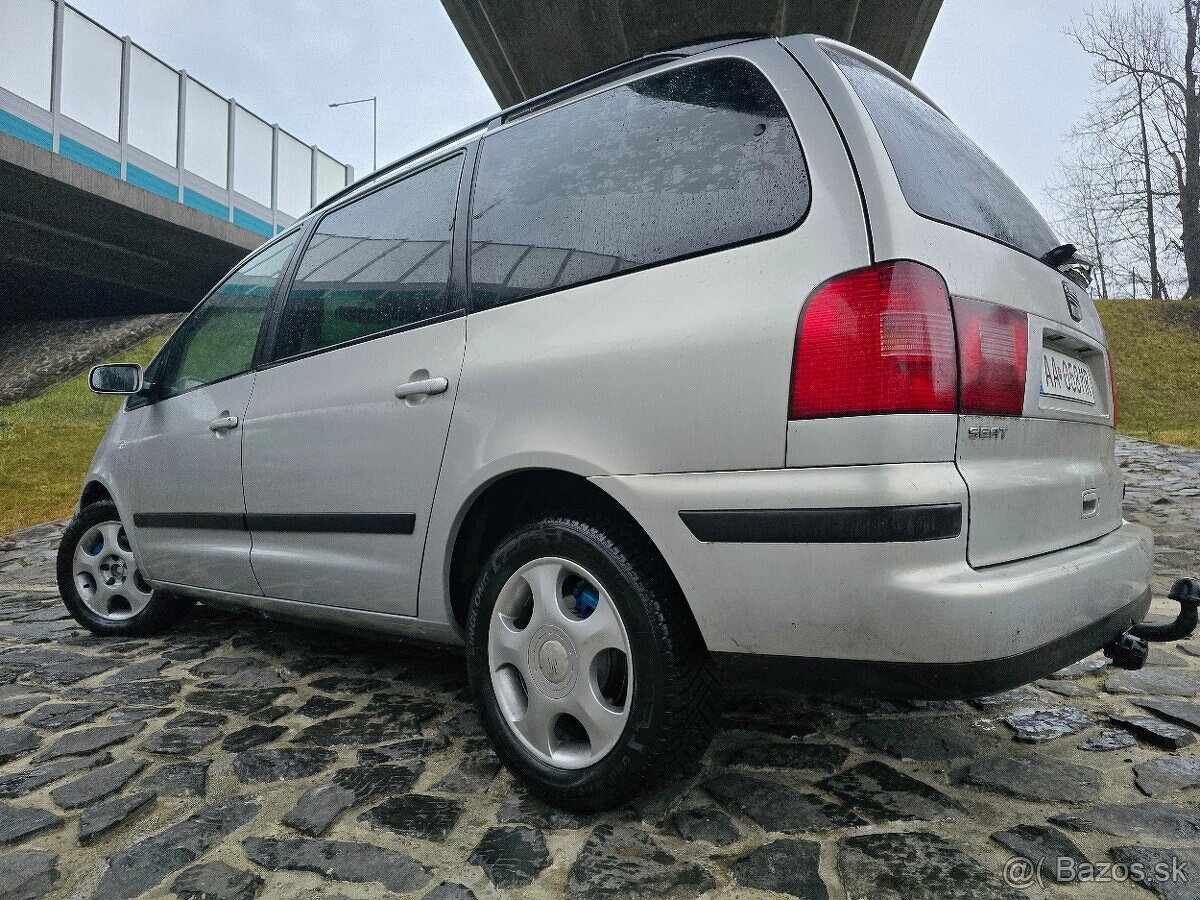 Seat Alhambra 1.9TDI 85KW M/6 ťažné / BEZ KOROZIE/ - 3