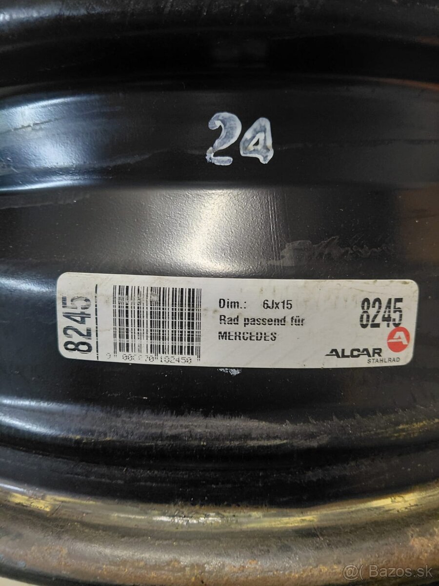 Plechové disky -A 6Jx15 H2ET44 - 3