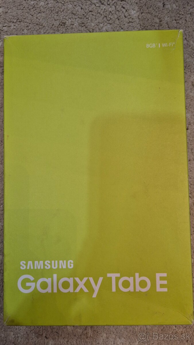 Samsung galaxy tab E - 3