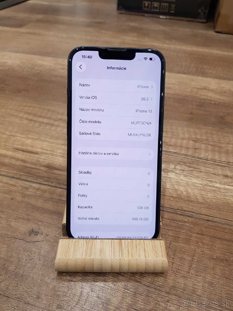 iPhone 13 128GB 76% bat. - 3