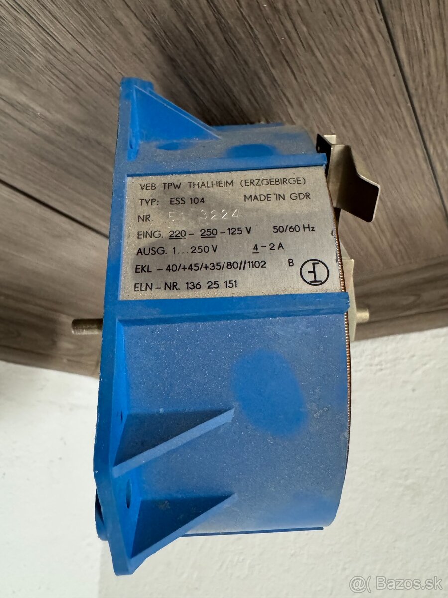 Regulačný transformátor - 3